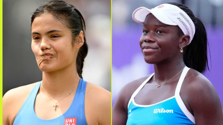 Emma Raducanu and Victoria Mboko