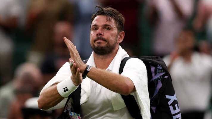 Stan Wawrinka at Wimbledon