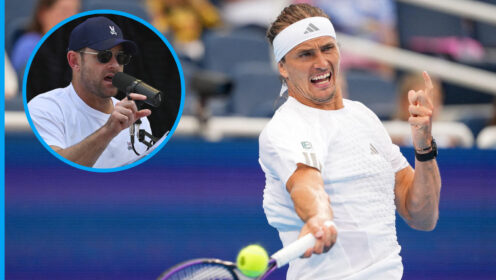 andy roddick and alexander zverev