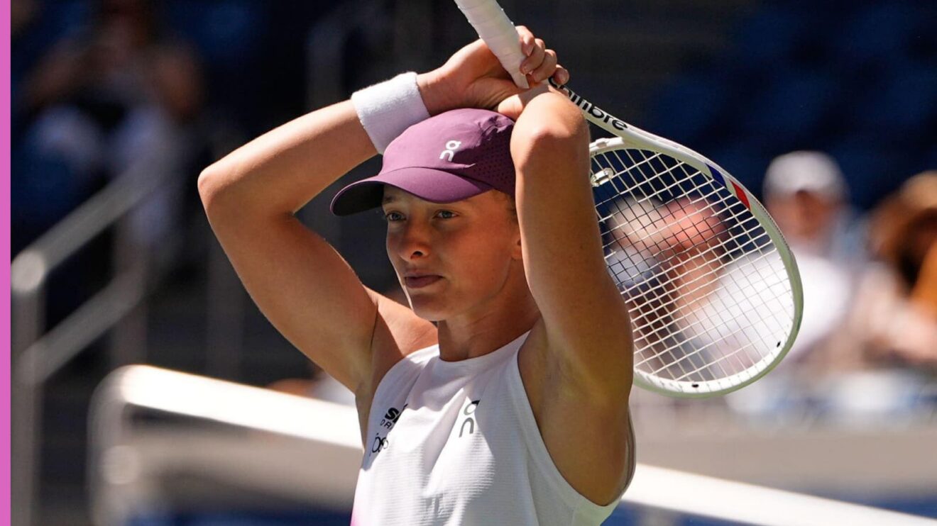 Pictured: Iga Swiatek loses at the US Open