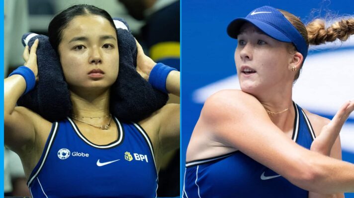 Pictured: Alex Eala and Mirra Andreeva at the US Open