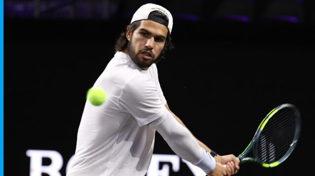 Carlos Alcaraz at the Laver Cup