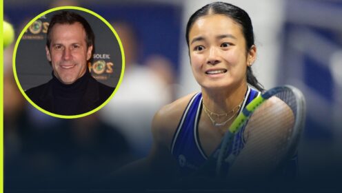 Alexandra Eala at the 2026 US Open.