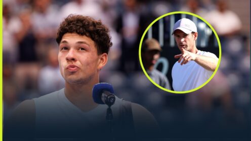 Ben Shelton after his 2026 US Open final defeat.