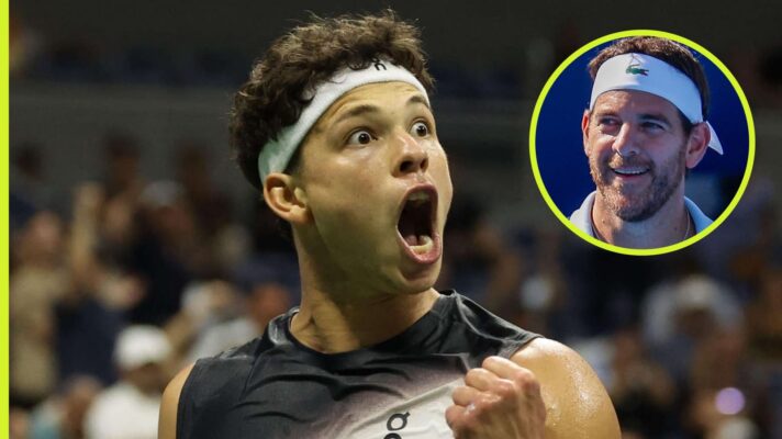 Ben Shelton and Juan Martin del Potro