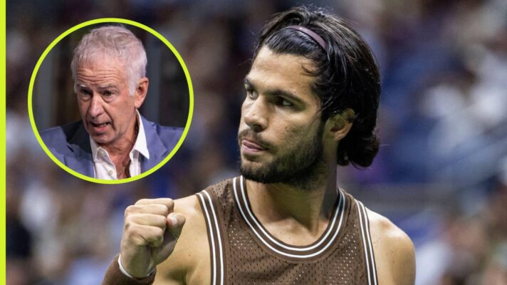 John McEnroe and Carlos Alcaraz
