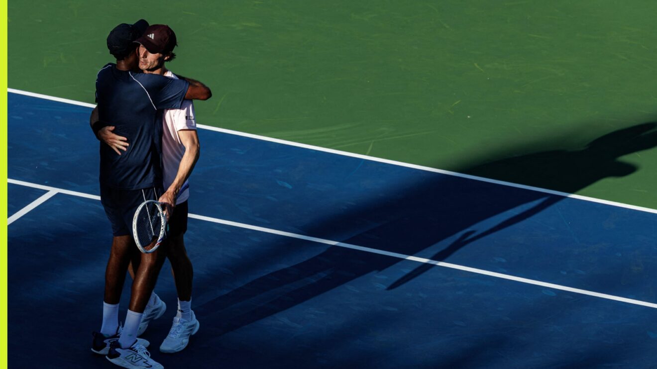 Rajeev Ram and Joe Salisbury at the 2026 US Open.