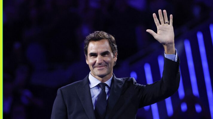Roger Federer being inducted into the International Tennis Hall of Fame in 2026.