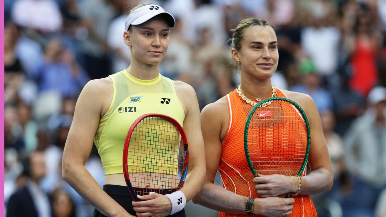 Elena Rybakina and Aryna Sabalenka