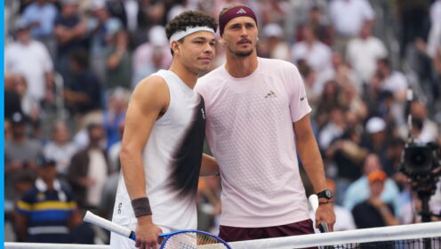 Ben Shelton and Alexander Zverev