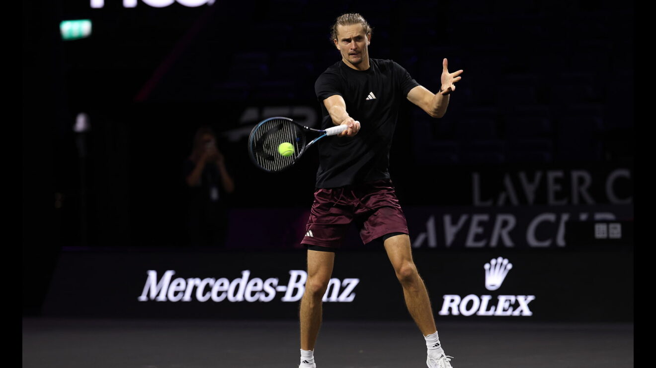 Alexander Zverev at the Laver Cup