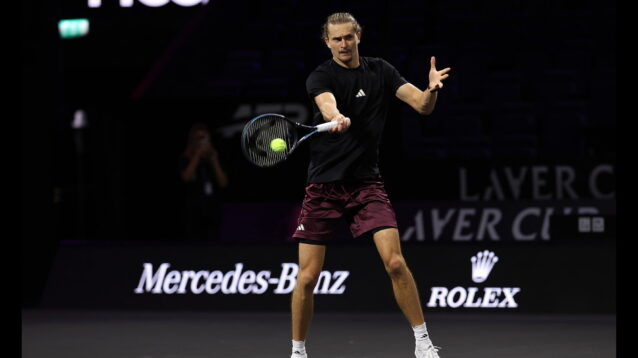 Alexander Zverev at the Laver Cup