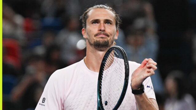 Alexander Zverev celebrates