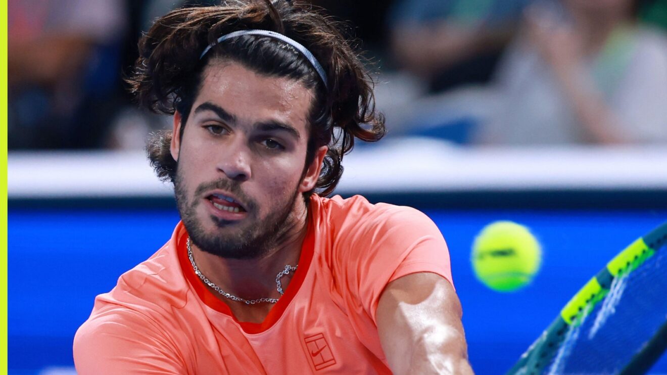 Carlos Alcaraz at the 2026 Japan Open.