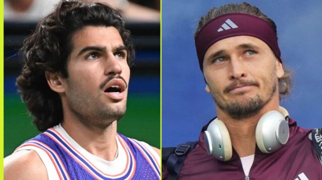 Carlos Alcaraz and Alexander Zverev