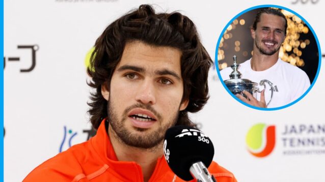 Carlos Alcaraz and Alexander Zverev