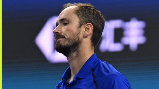 Daniil Medvedev in Beijing