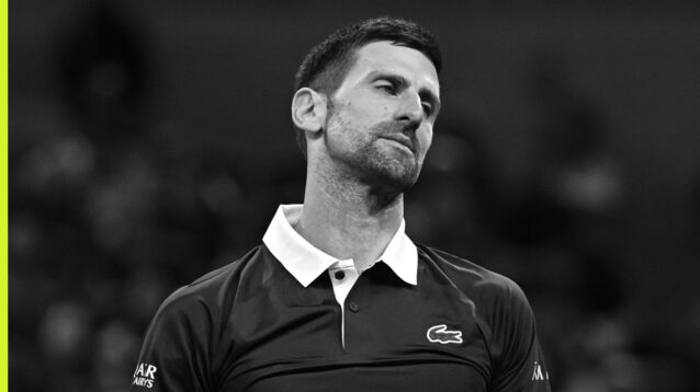 Novak Djokovic at the 2026 China Open.